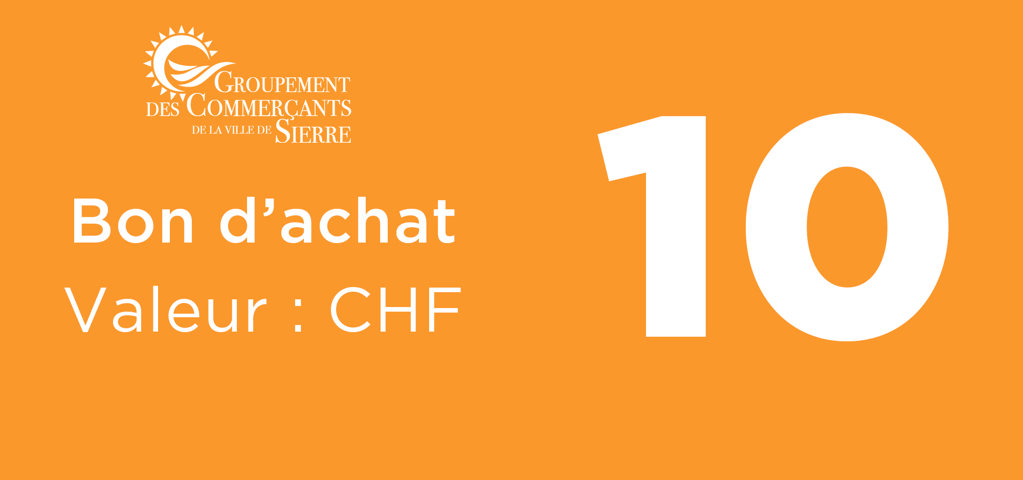 Bon 10 CHF