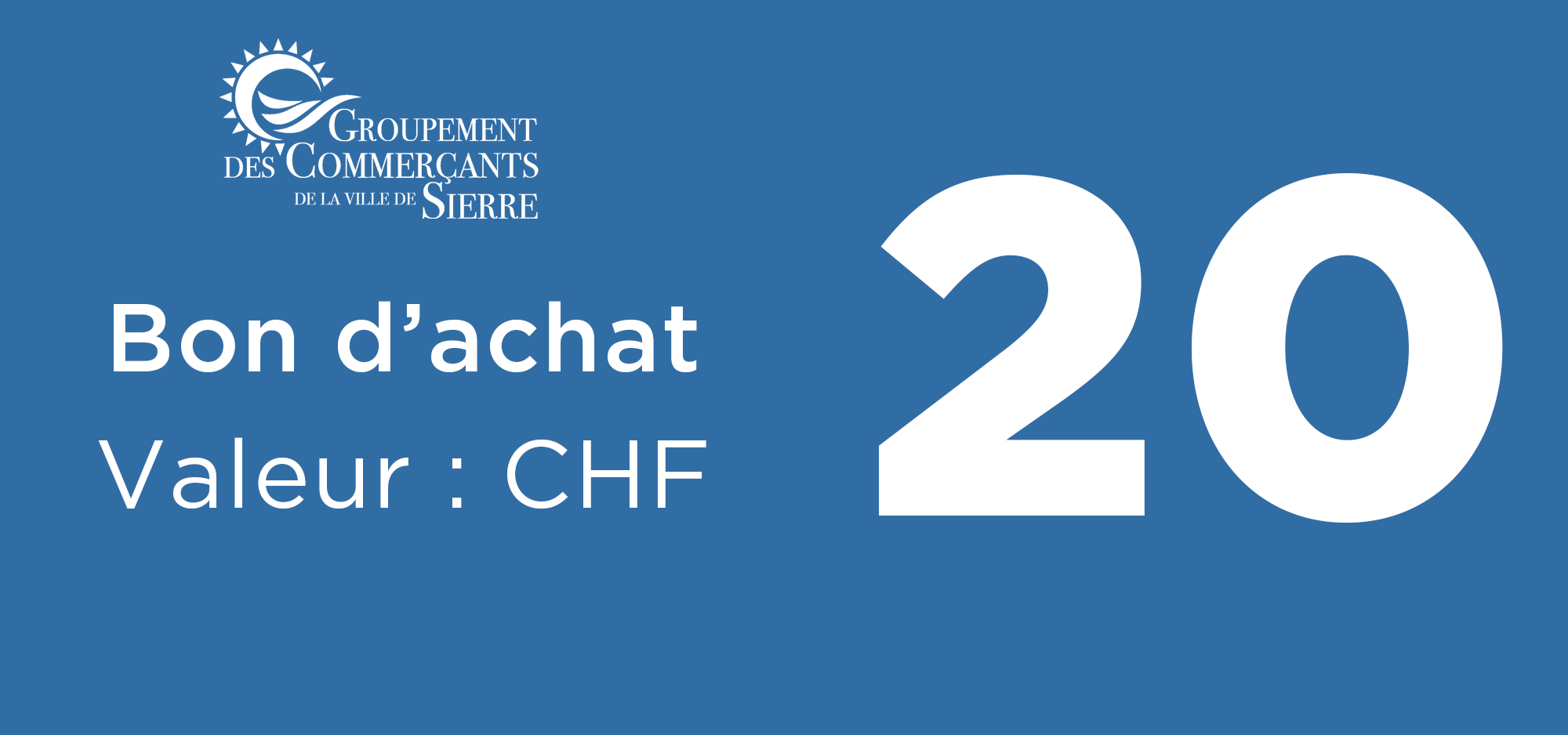 Bon 20 CHF