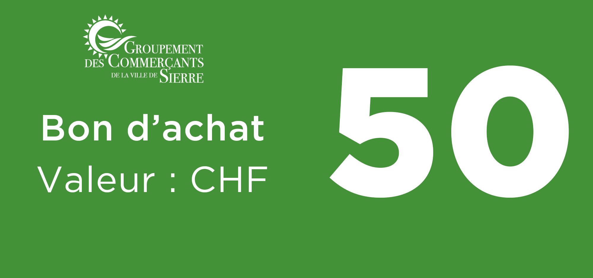 Bon 50 CHF